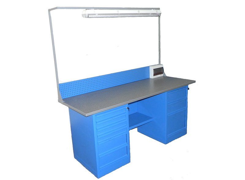 ВЕРСТАК ДВУХТУМБОВЫЙ ОВС-01.236